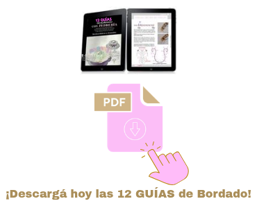 Descargá ya las 12 Guías de Bordado